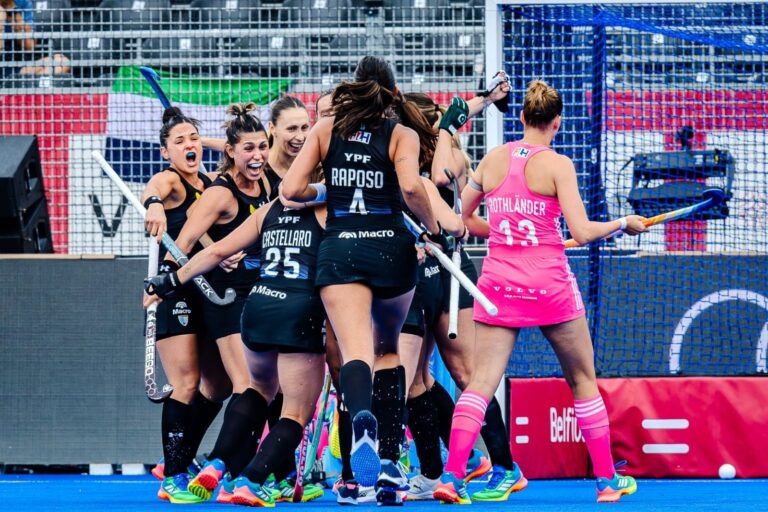 Tabla de posiciones del Grupo B del Mundial de hockey 2026