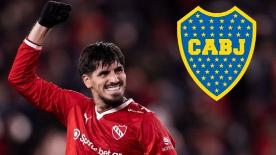 Kevin Lomónaco, defensor de Independiente, en un partido