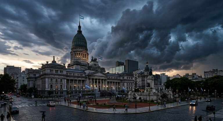 Vista del recinto de la Cámara de Diputados de la Nación Argentina