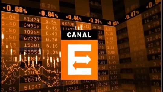 Logo de Canal E, canal de noticias económicas