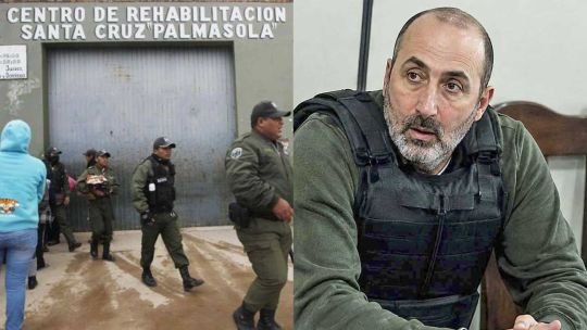 Fernando Cerimedo durante su declaración ante la Justicia de Bolivia