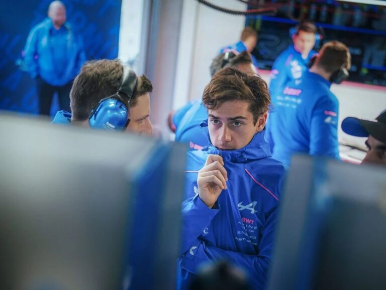 Franco Colapinto en el circuito de Zandvoort