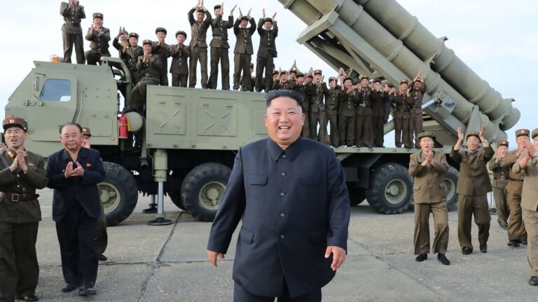 Lanzamiento de misiles balísticos de corto alcance por parte de Corea del Norte