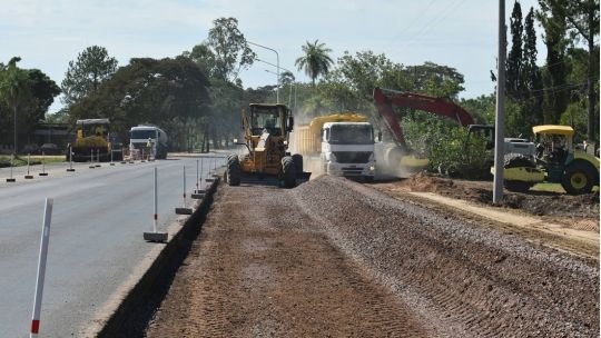 Obra en construcción en Corrientes