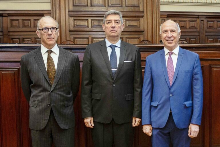 Fachada de la Corte Suprema de Justicia de la Nación