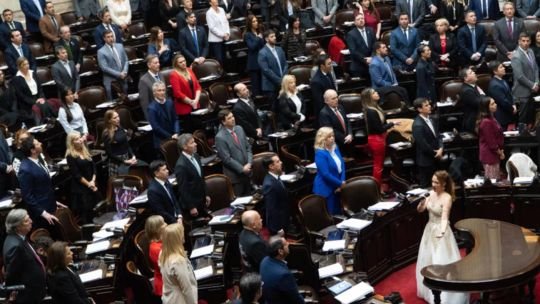 Sesión de la Cámara de Diputados de Argentina