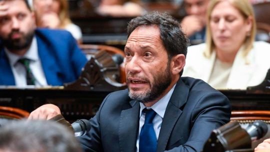 Diputado Maximiliano Ferraro en el Congreso