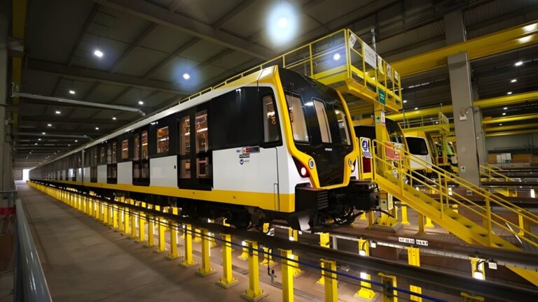 Avance de obras de la Línea 2 del Metro de Lima