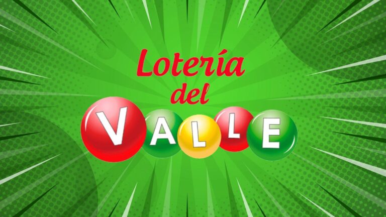 Boleto de la Lotería del Valle con el número ganador 2618