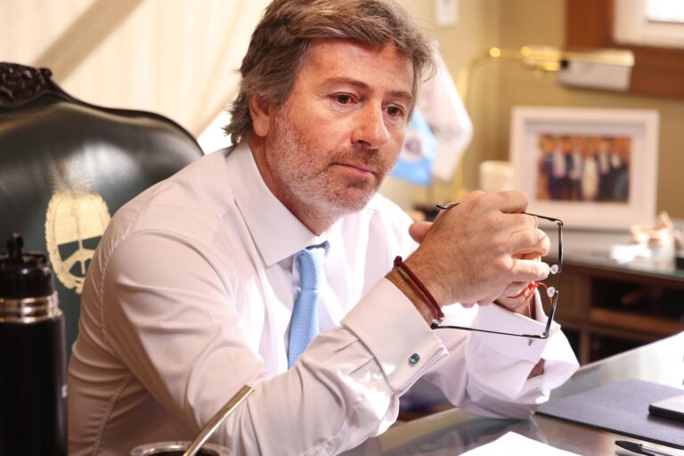 Juan Bautista Mahiques, ministro de Justicia de la Nación