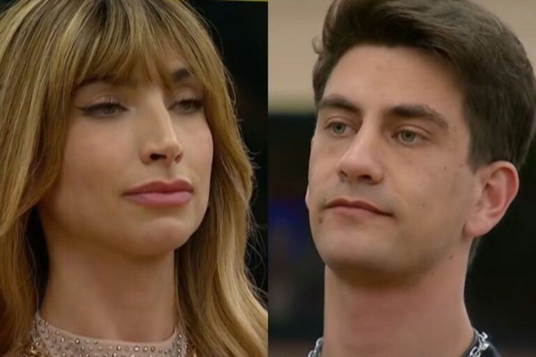 Matías Hanssen durante la gala de eliminación de Gran Hermano