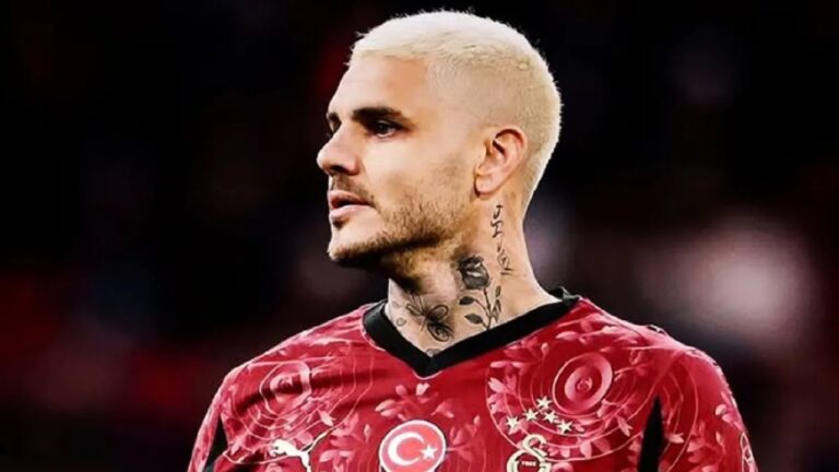 Mauro Icardi con la camiseta del Galatasaray