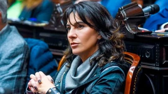Diputada Natalia de la Sota en el recinto de la Cámara de Diputados
