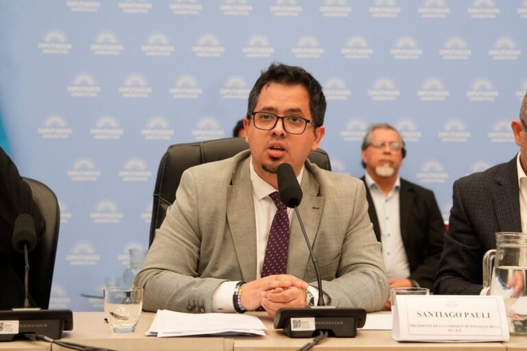 Sesión en la Cámara de Diputados de Argentina