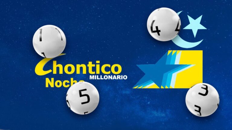 Boleto de la Lotería del Chontico Noche