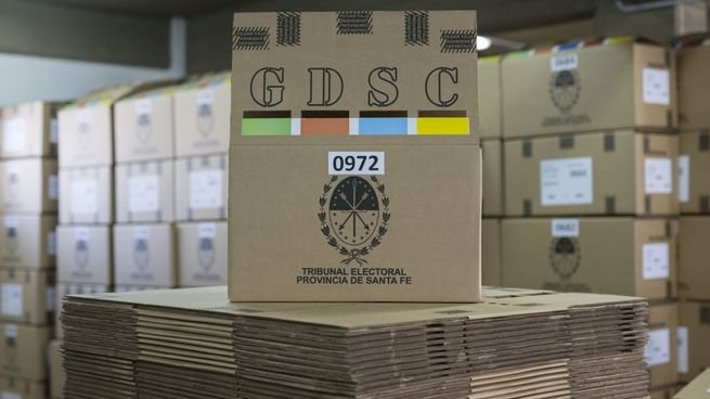 Sesión del Senado de Santa Fe durante la votación de la reforma electoral