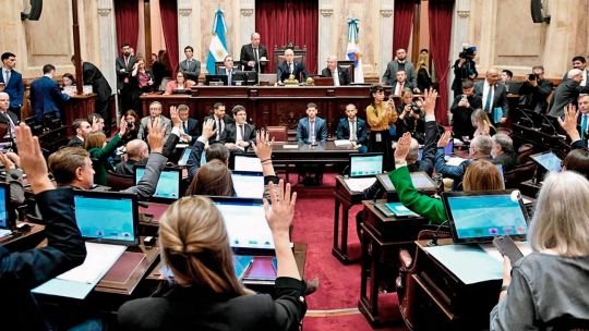 Fachada del Congreso de la Nación Argentina