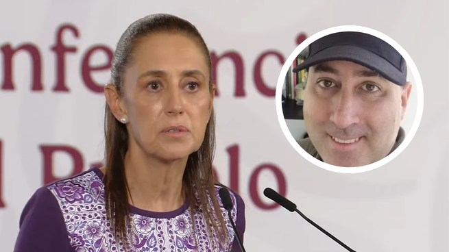 Claudia Sheinbaum durante la conferencia matutina