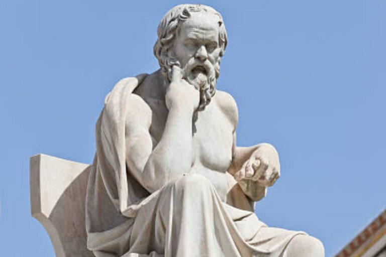Busto de Sócrates, filósofo griego