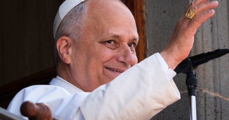 Papa León XIV durante su visita apostólica a Argentina