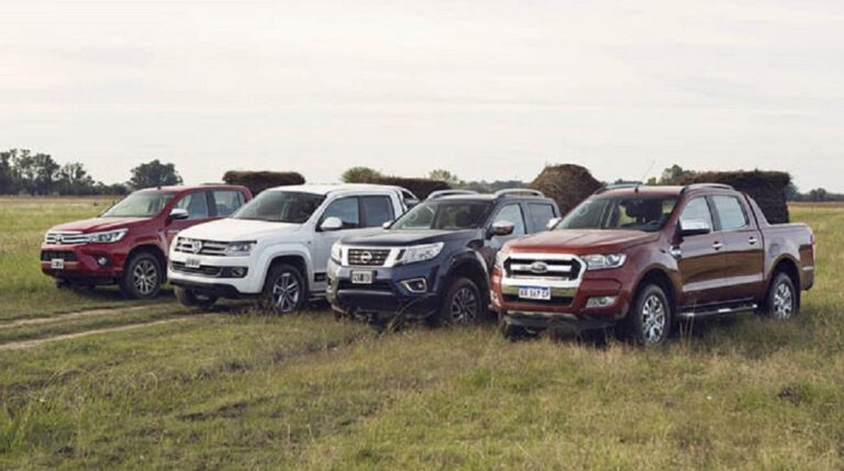 Pickup Toyota Hilux, Ford Ranger y Volkswagen Amarok, entre los vehículos más vendidos en septiembre